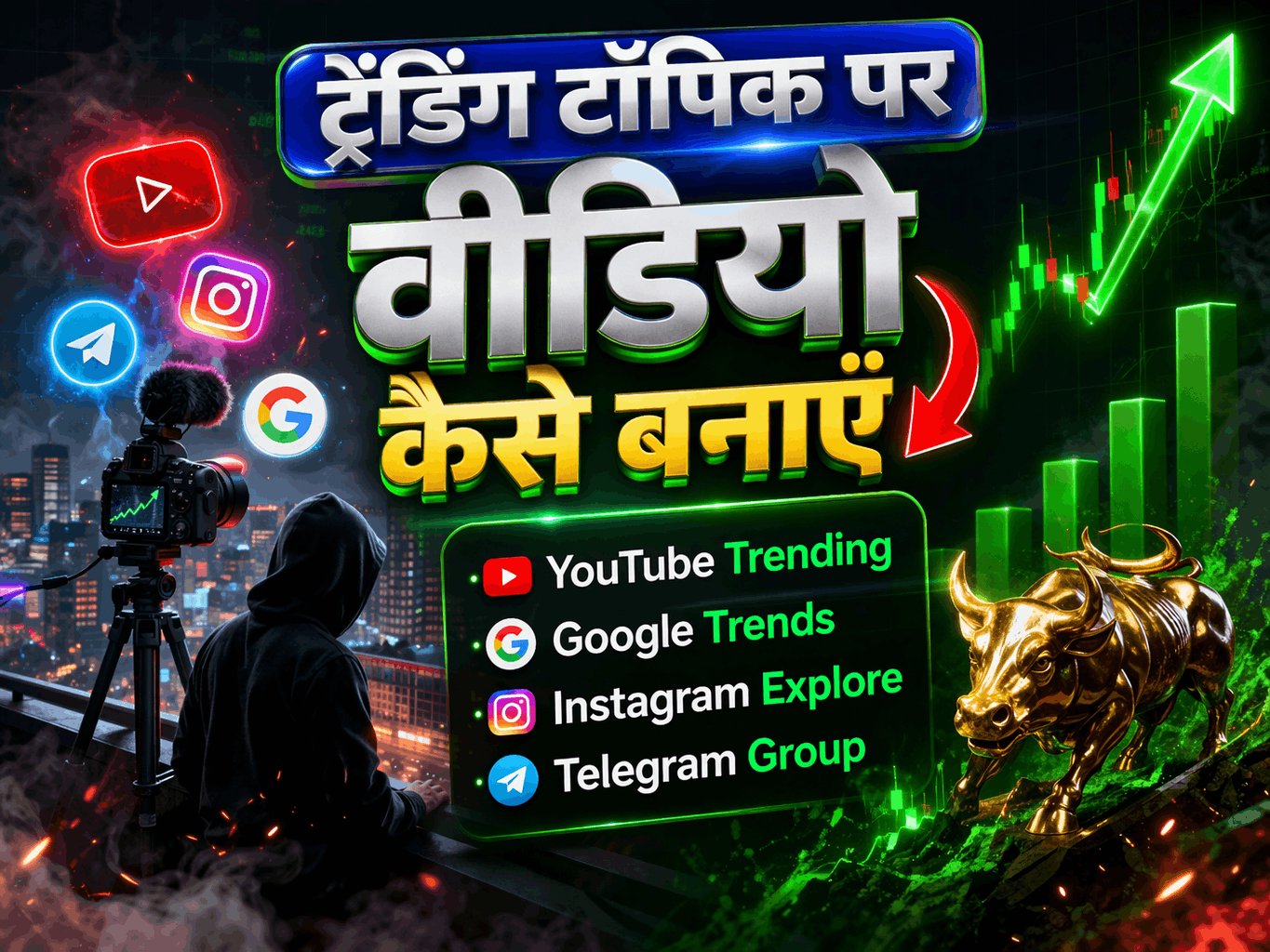 ट्रेडिंग वीडियो कैसे बनाएं