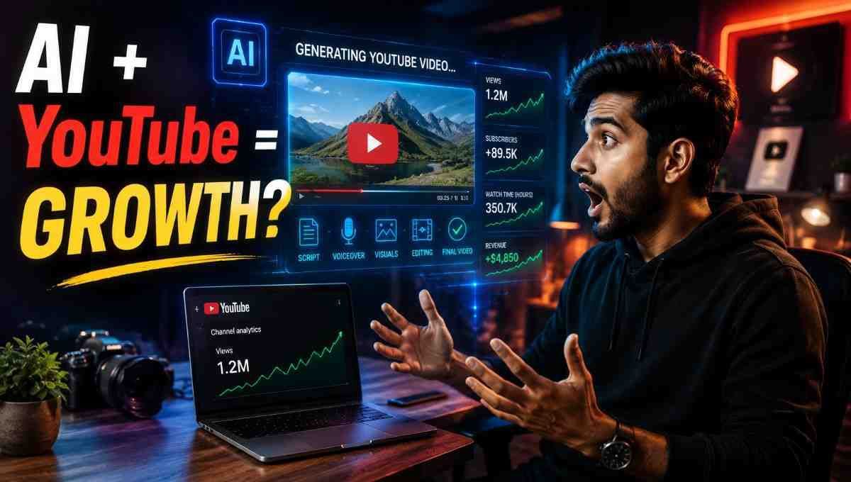 AI Se YouTube Video Kaise Banaye Complete Guide 2026